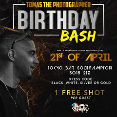 @DJ.STIMPY 'TOMAS THE PHOTOGRAPHER BIRTHDAY BASH' TOKYO BAR