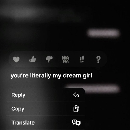 you're literally my dream girl/for gym