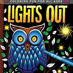 Read ❤️ PDF OrnaMENTALs Lights Out: 40 Lighthearted Designs to Color with Dramatic Black Backgro