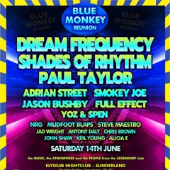 Blue Monkey Reuion Jad Wright
