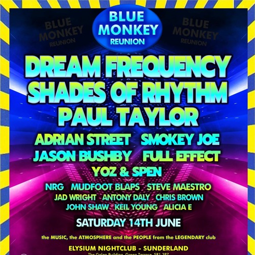 Blue Monkey Reuion Jad Wright