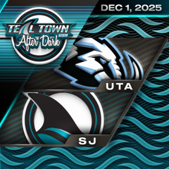 San Jose Sharks vs Utah Mammoth - 12/1/2025 - Teal Town USA After Dark (Postgame)