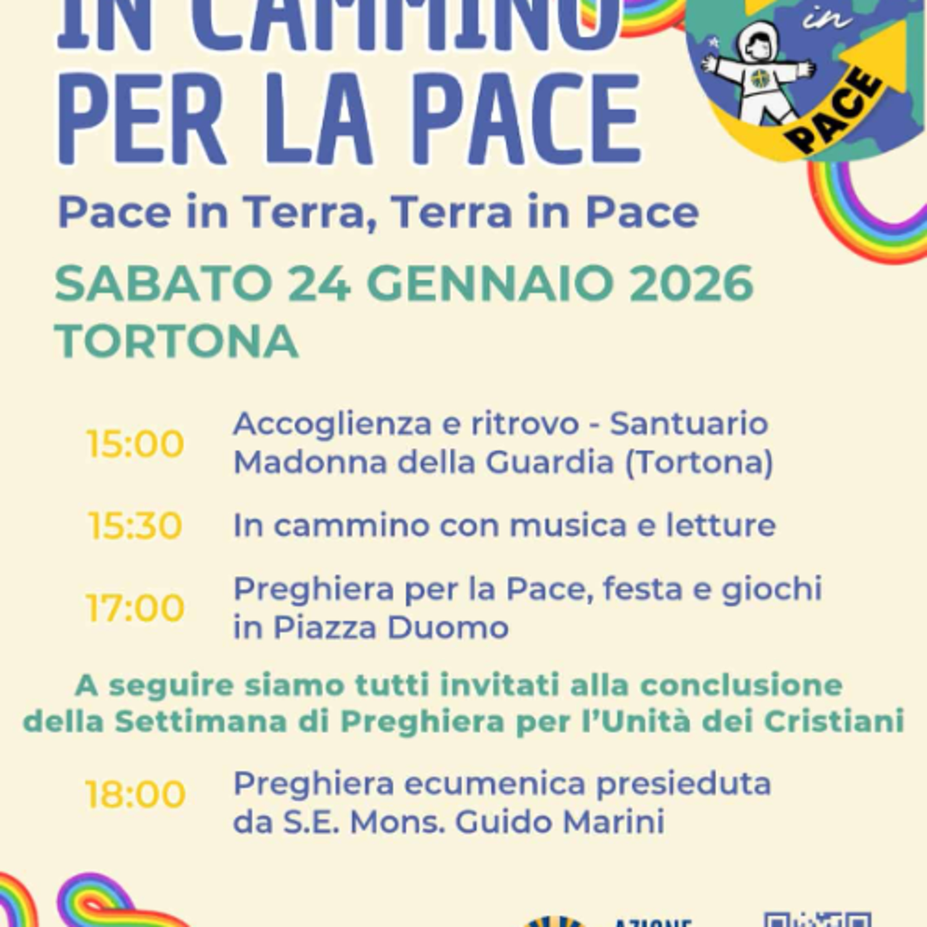 In cammino per la pace,  sabato per le vie di Tortona episode artwork