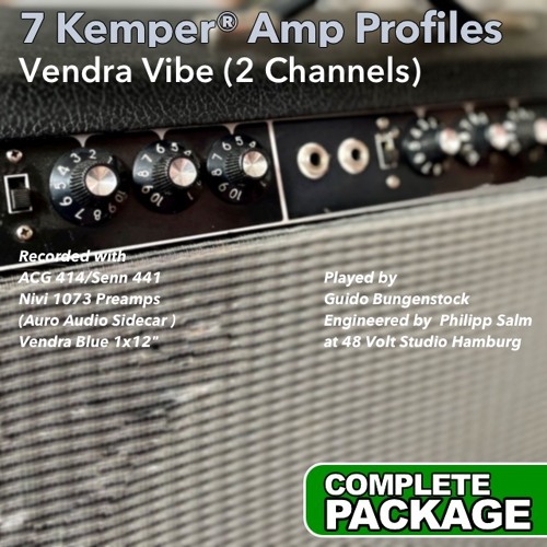 Kemper Amp Profiles of the Vendra Vibe