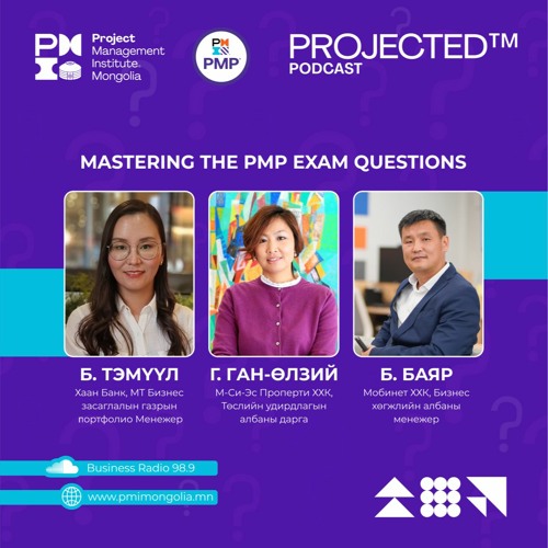PROJECTED Season 2 – “MASTERING THE PMP EXAM QUESTIONS"