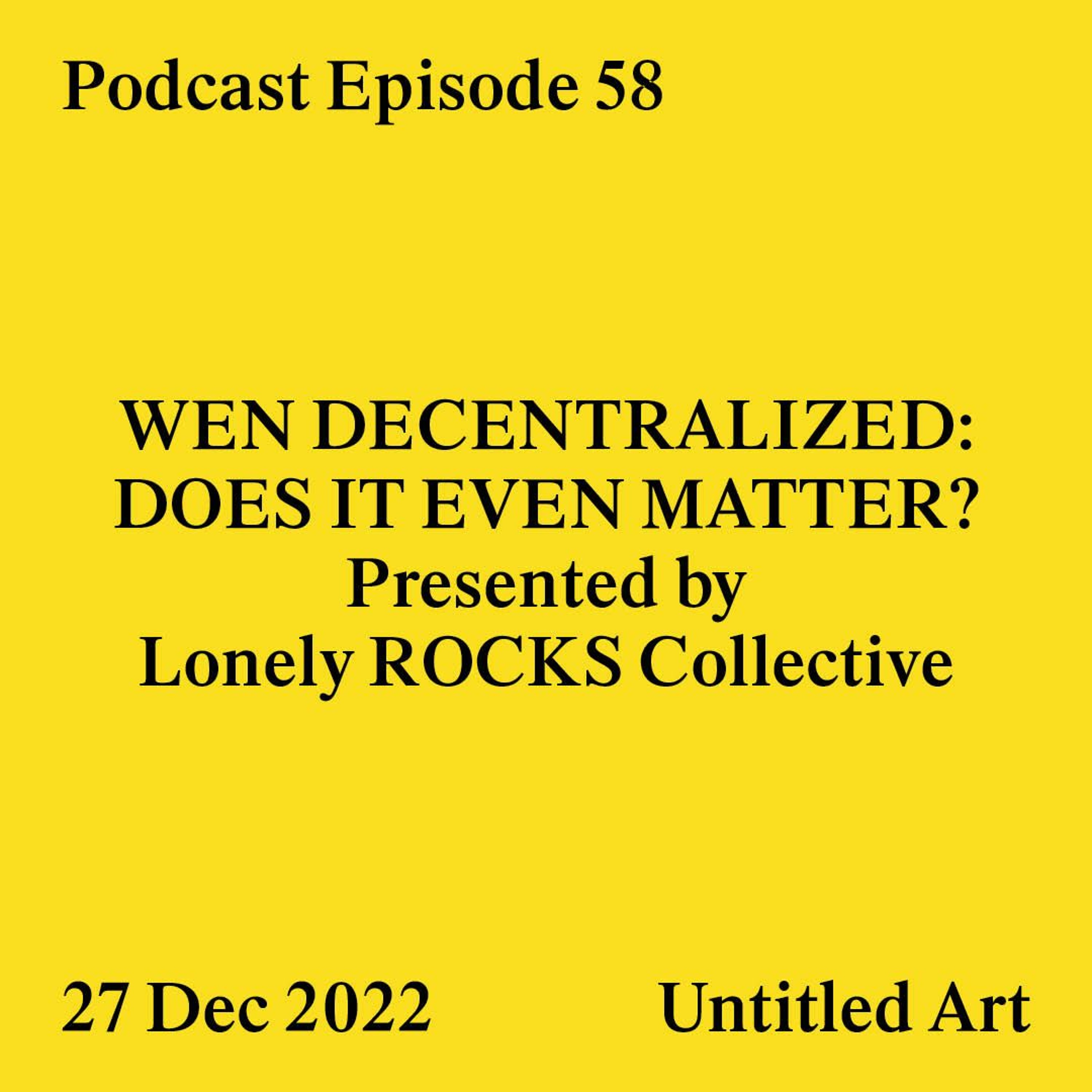 Untitled Art Podcast