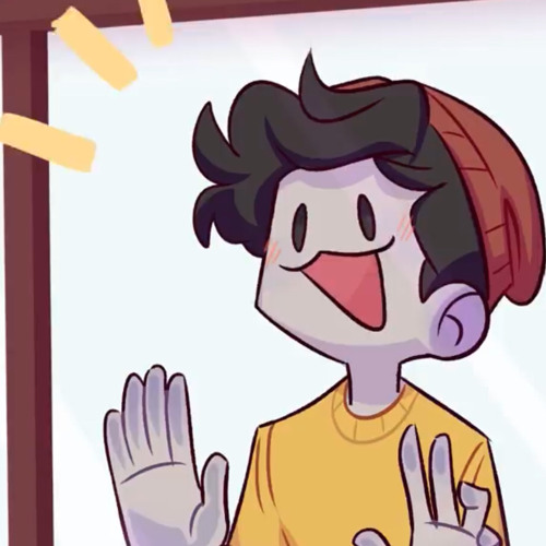 ghostbur in the window