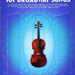 READ [EPUB KINDLE PDF EBOOK] 101 Broadway Songs for Violin by  Hal Leonard Corp. ☑️