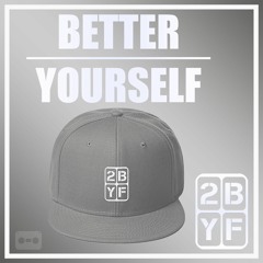 2BYF Silver Hat White Logo