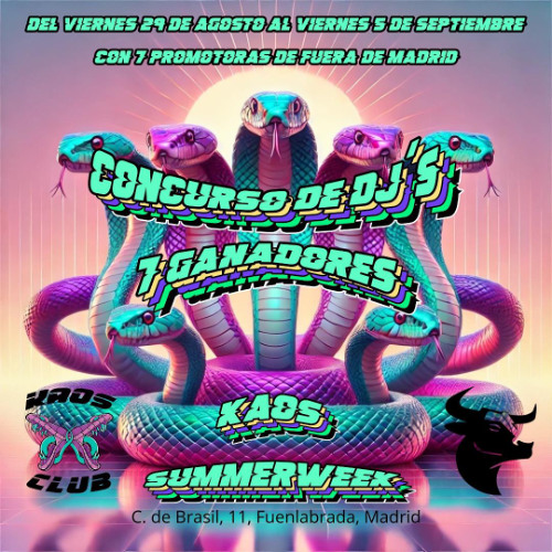 KAOS Club Concurso de DJ´S  by Kondor DBK DJ