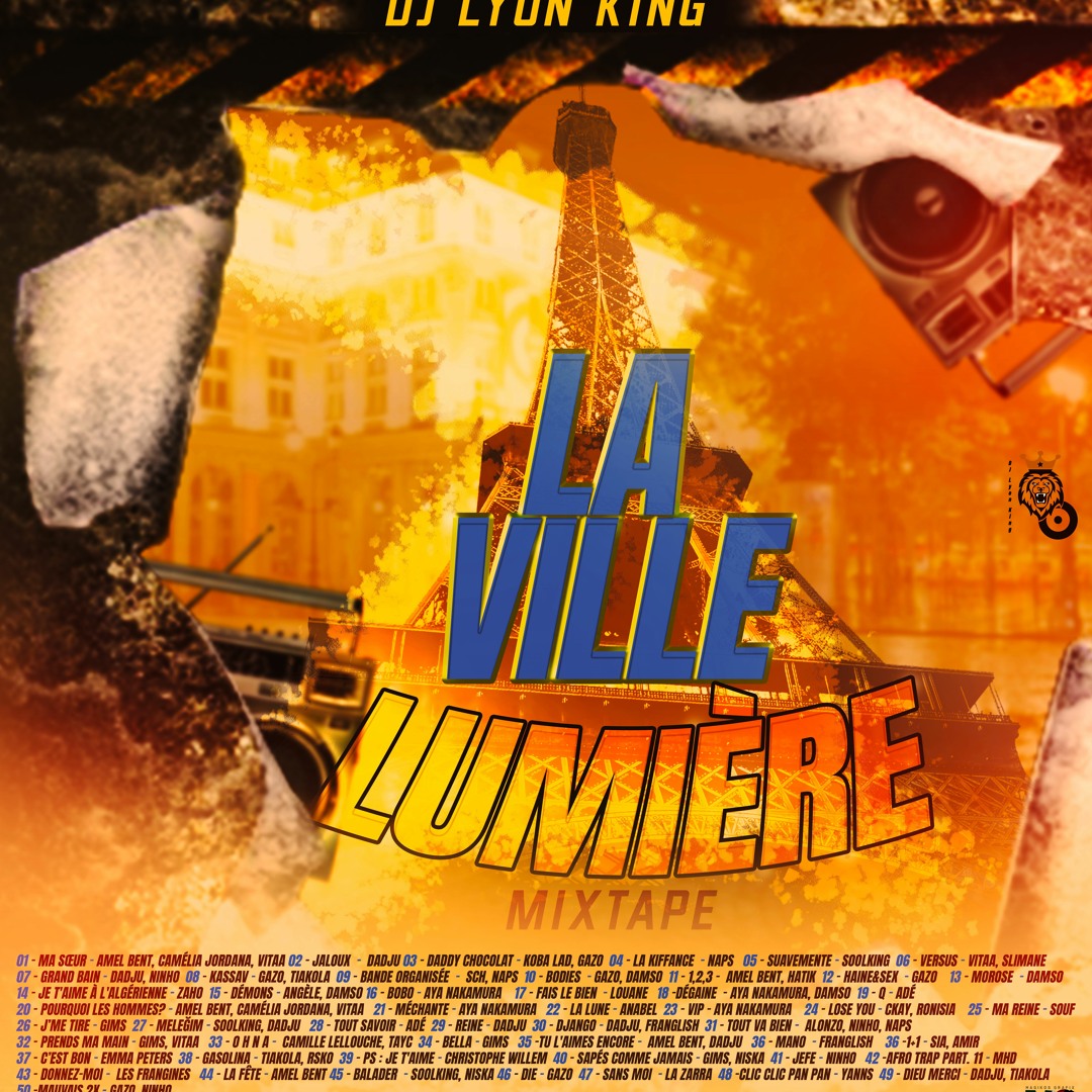 Pochette de La Ville Lumière Mixtape 2022