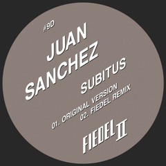 Juan Sanchez - Subitus (Fiedel Remix) (snippet)