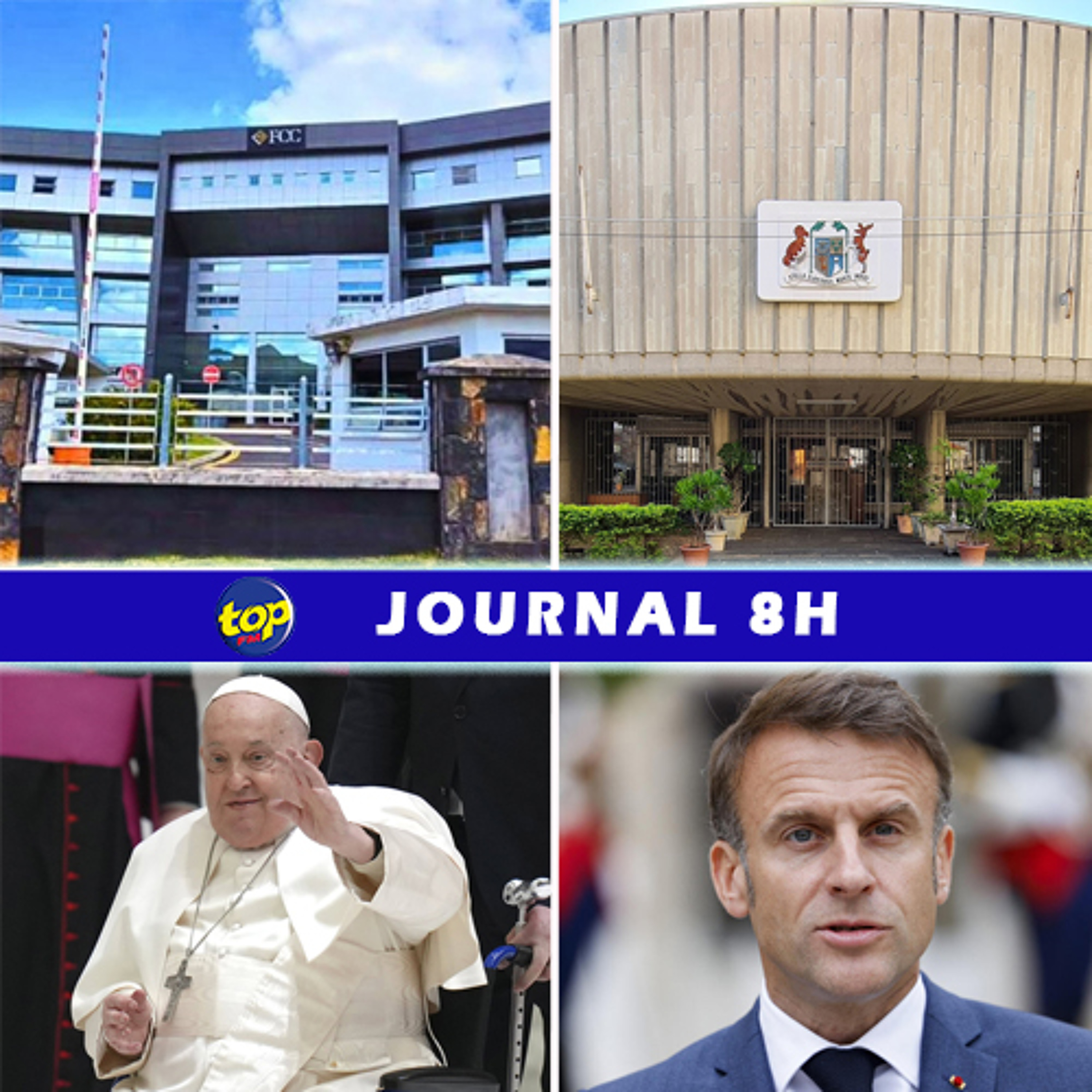 Le journal de 8H de ce mardi 22 avril 2025