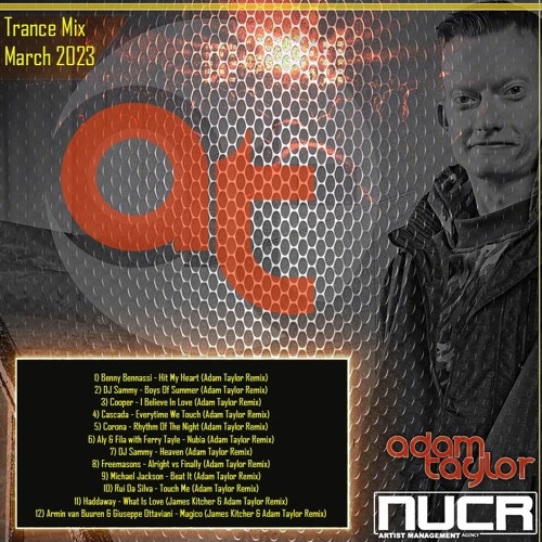 Adam Taylor - Trance Mix March 2023