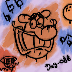 Soft orange beats to listen and fill paperwork to