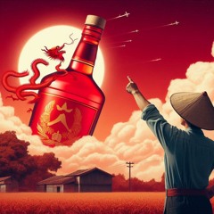 der rote Korn am Himmel