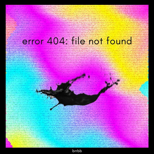 error 404: file not found