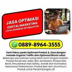 Layanan Digital Marketing Terbaik dan Terpercaya di Jombang, Hub 0889-8964-3555