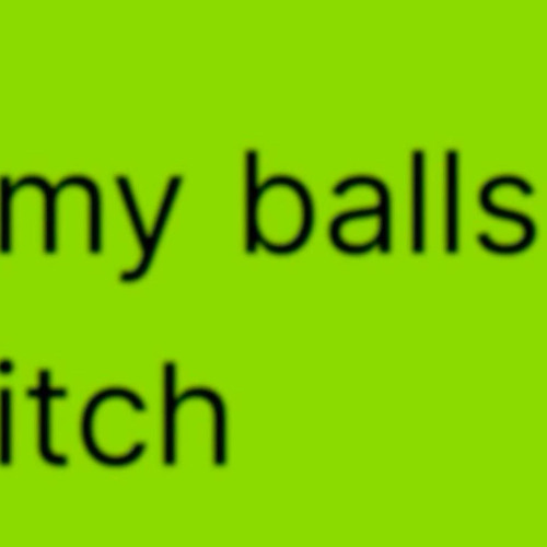 my balls itch