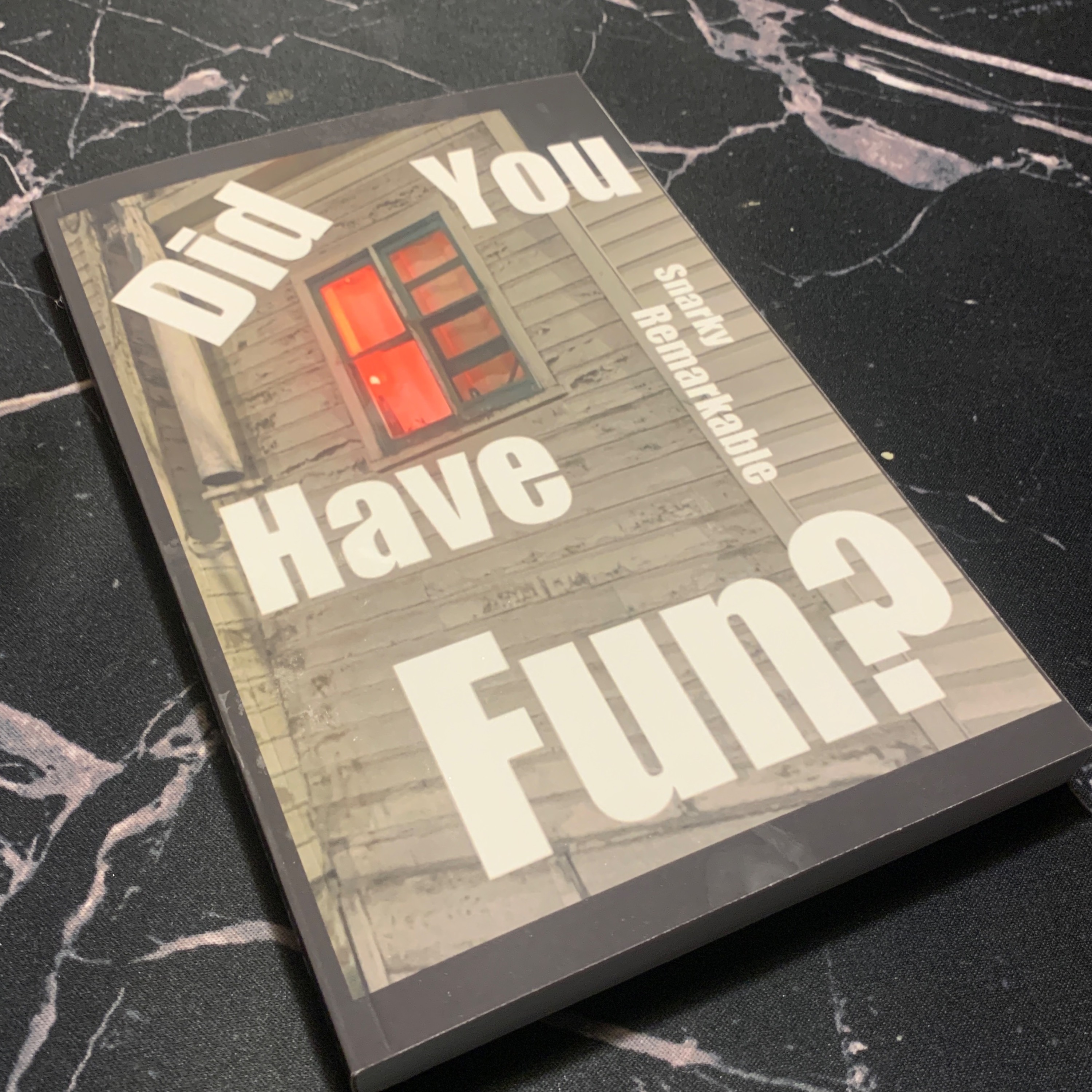 Friday Foreplay - DID YOU HAVE FUN? (Interview with author SNARKY REMARKABLE). episode artwork