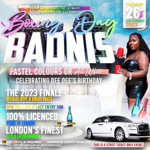(Live Audio) Hype N Boasy [Boxing Day] I House & Garage I Mixed by DJ Bradshaw & Hosted By Kaythreee