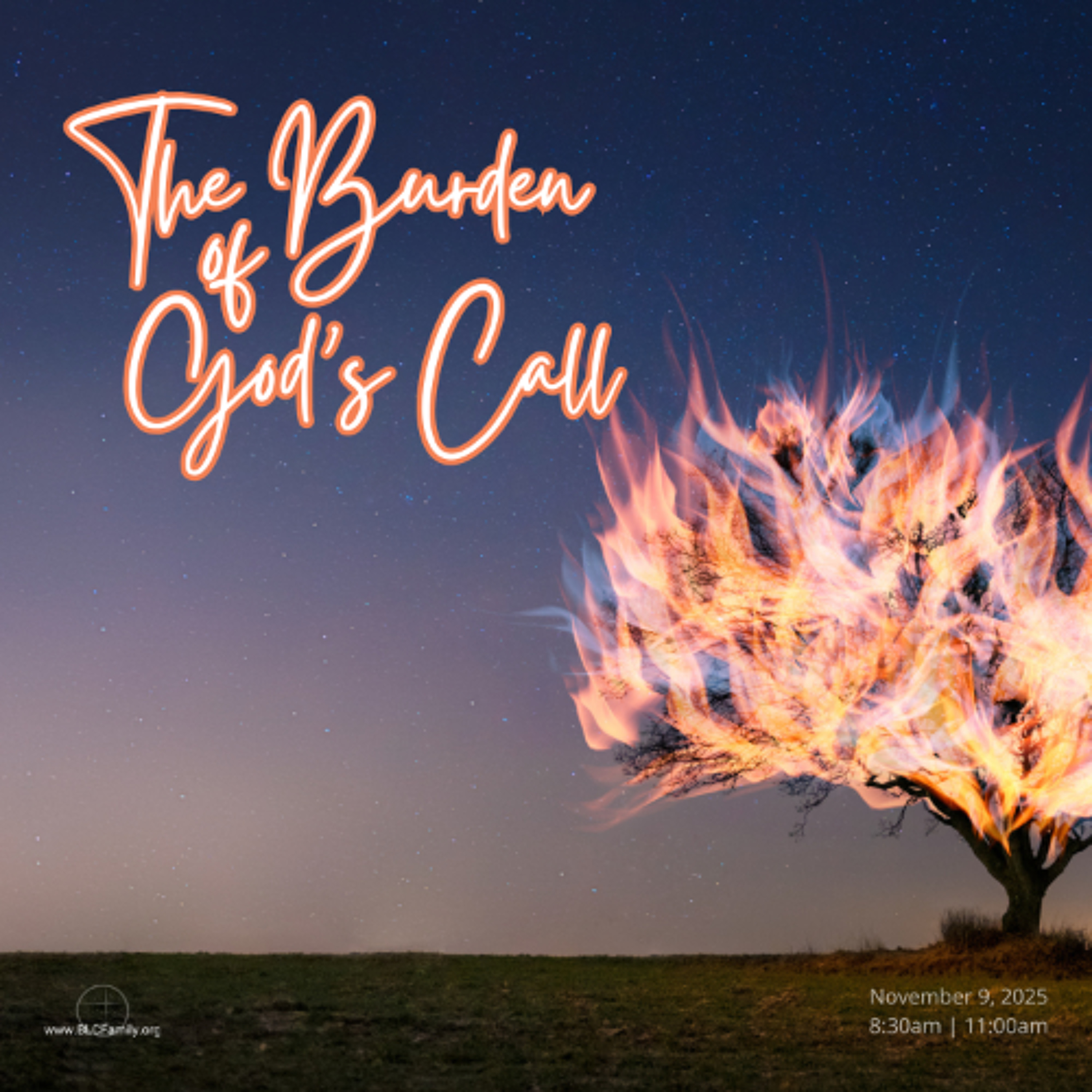 The Burden of God's Call