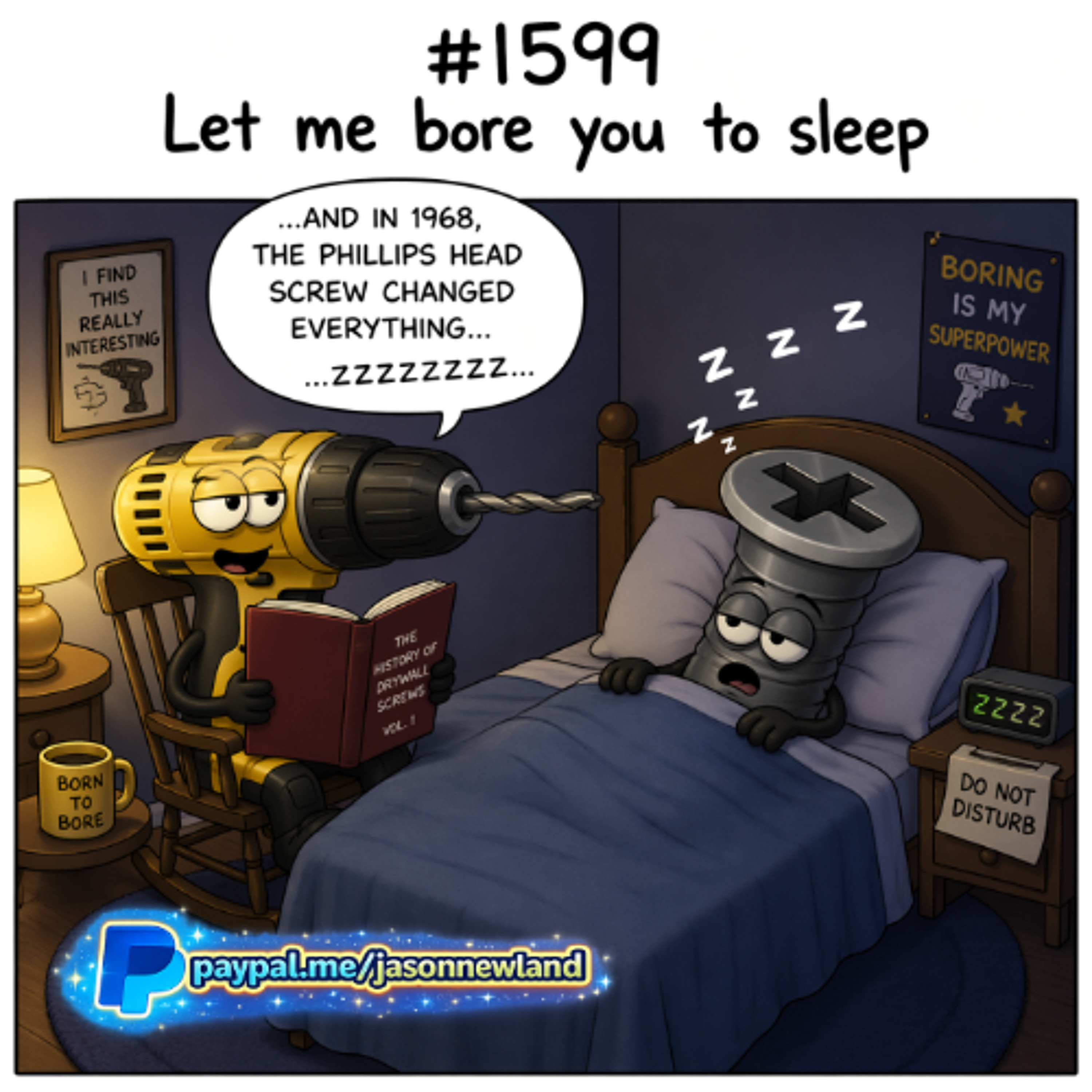 (Short  Music) #1599 Let me bore you to sleep  Jason Newland  22nd April 2026