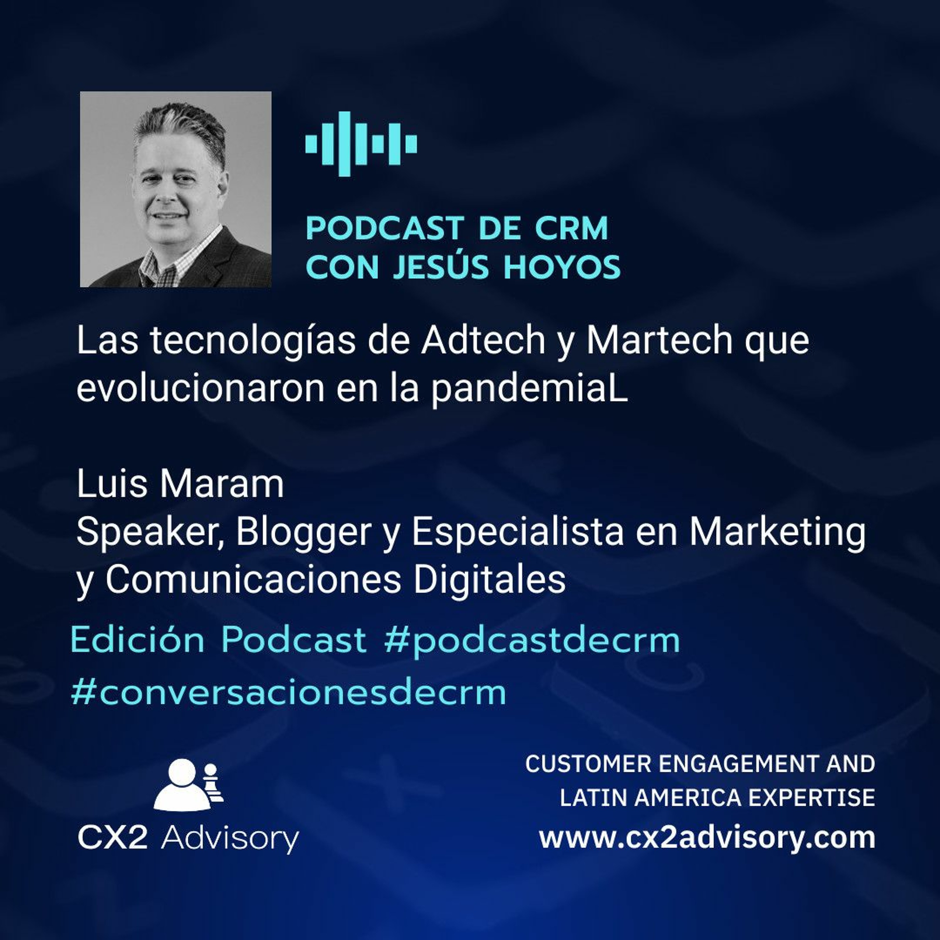 Edición Podcast - Conversaciones de CRM: Tecnologías de Adtech y Martech en la pandemia