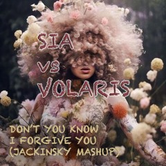 SIA Vs VOLARIS - Don't You Know I Forgive You (Jackinsky Mashup) DOWNLOAD