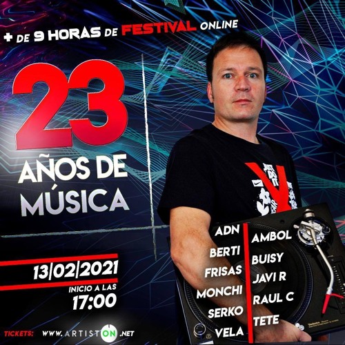 Dj Raul C -  23 años de música Dj Stragos - 13-02-2021