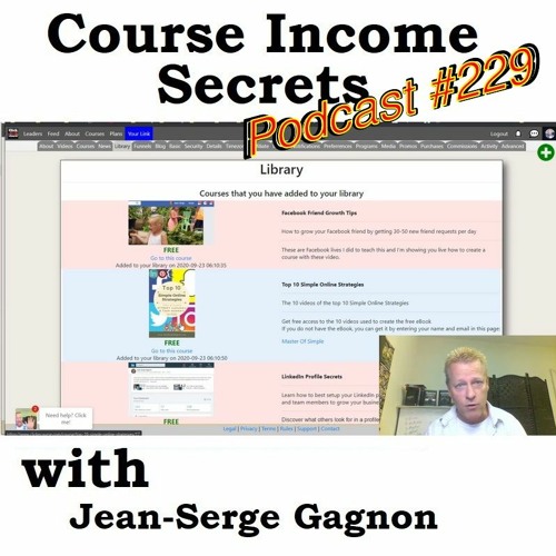 Stream episode #229 - How to add and watch a course on Click eCourse ...