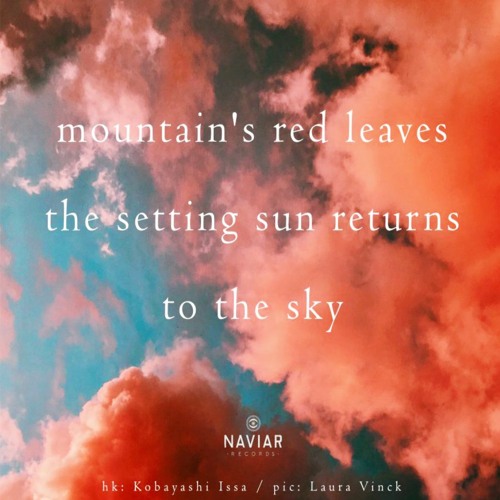 The setting sun returns to the sky [naviarhaiku496]