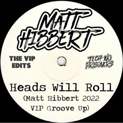 Yeah Yeah Yeahs - Heads Will Roll (Matt Hibbert 2022 VIP Groove Up)