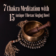 7 Chakra Meditation with 15 Antique Tibetan Singing Bowl