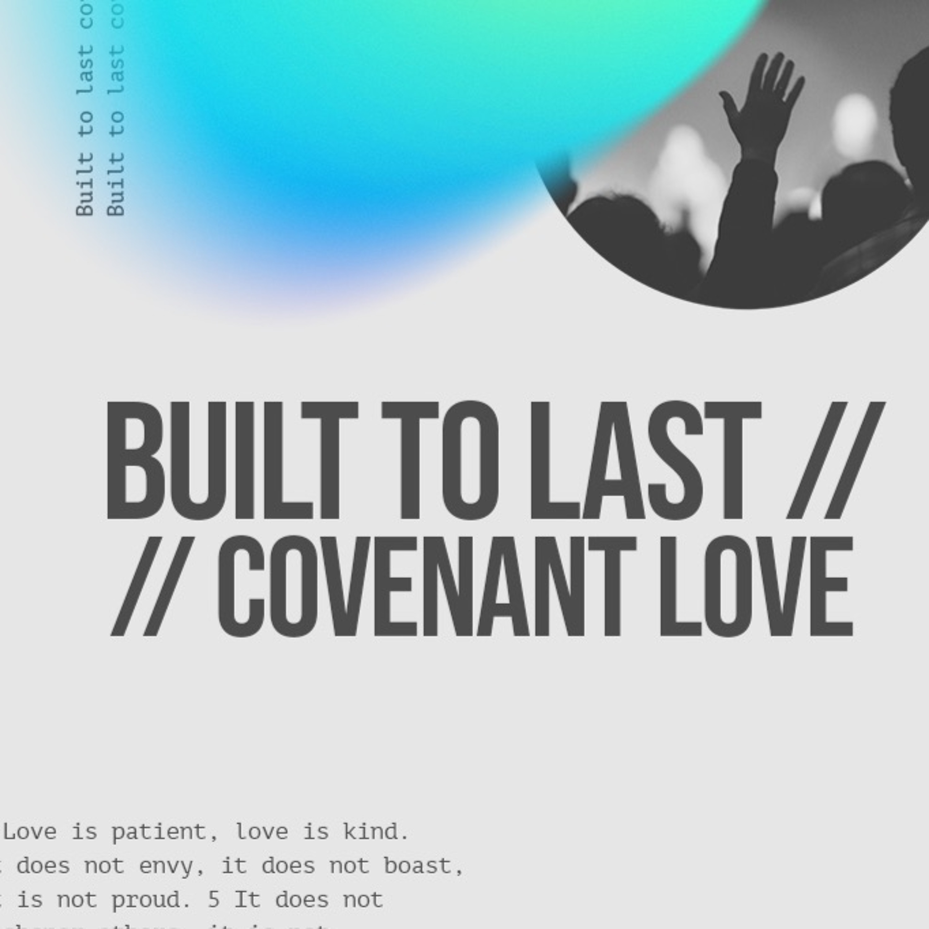 Built to Last // Covenant Love episode artwork