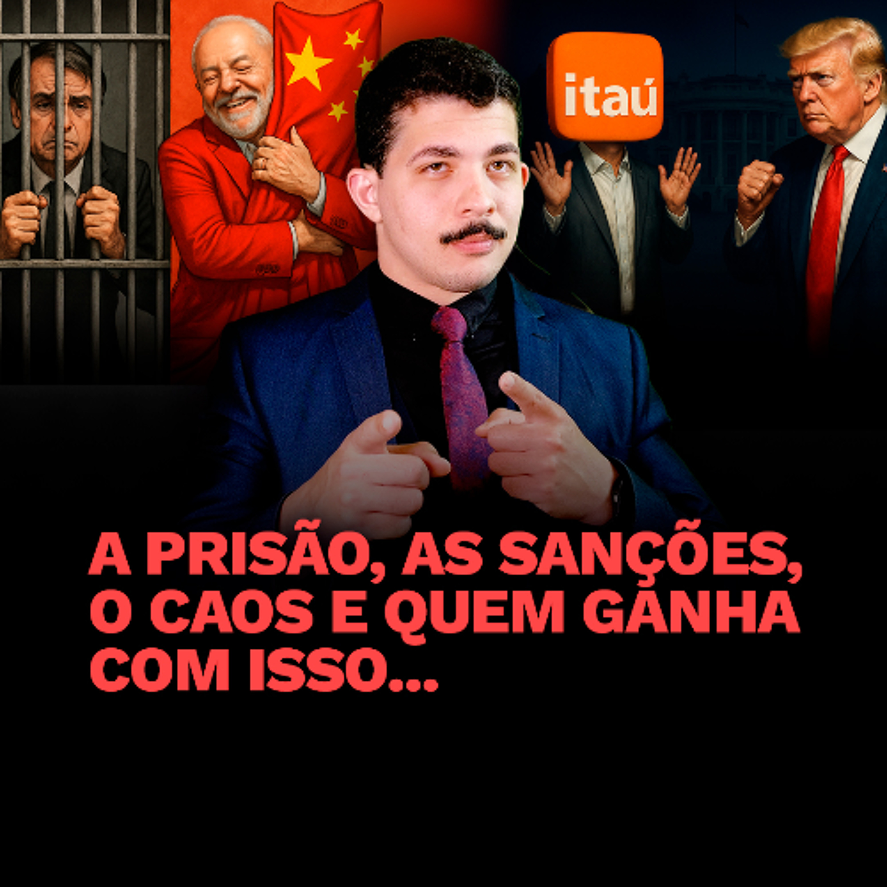 A Prisão, as Sanções, o CAOS e QUEM GANHA Com Isso... | PUXANDO O FIO episode artwork