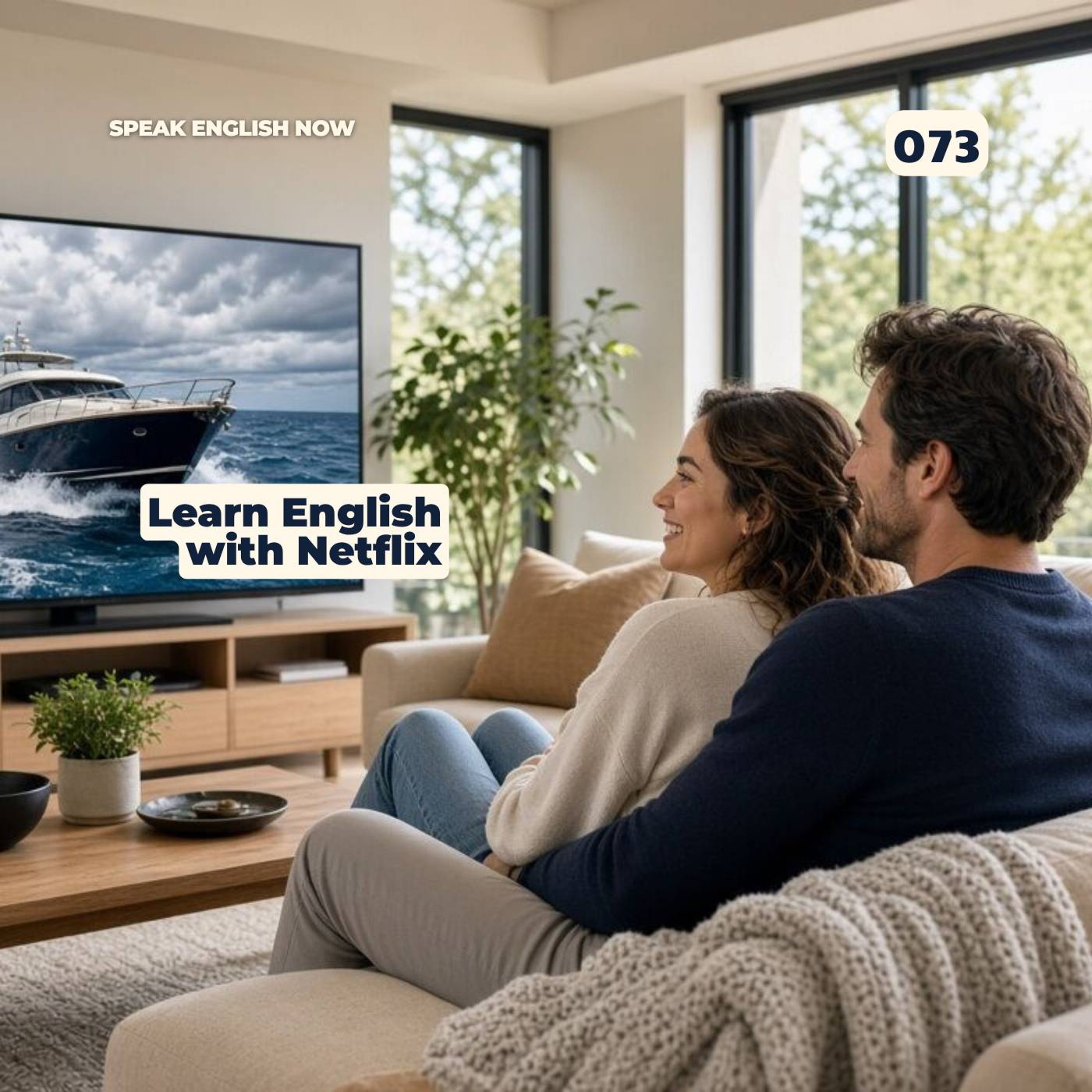 #073 Learn English by watching TV series (with NETFLIX) episode artwork