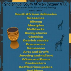 2ND ANNUAL SOUTH AFRICAN BAZAAR PROMO MIX