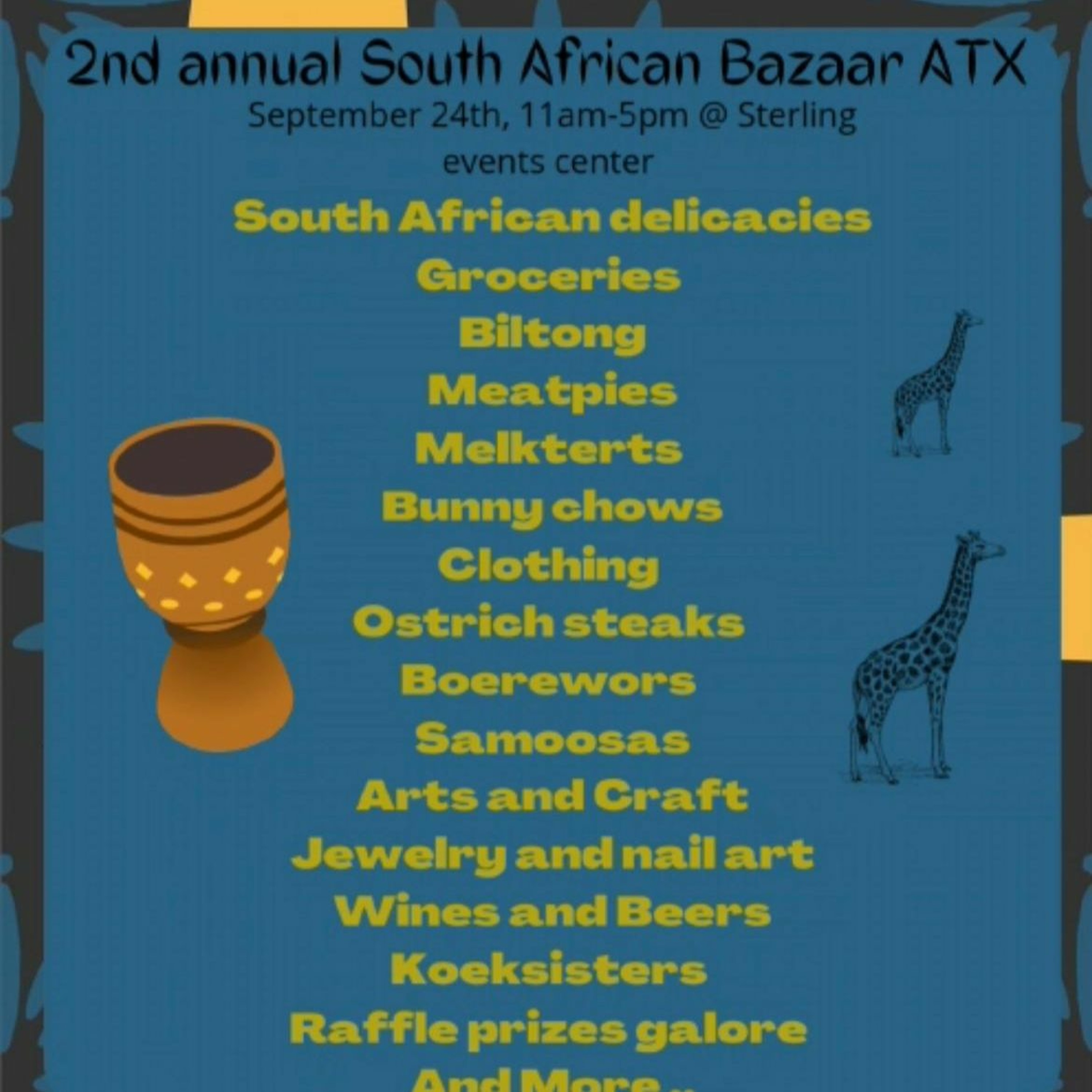 2ND ANNUAL SOUTH AFRICAN BAZAAR PROMO MIX episode artwork