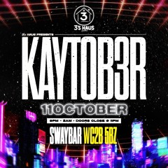 3’Haus Kaytober 2025 |Live Audio| Mixed By DJ NATZ B & Hosted By DJ JUVEY