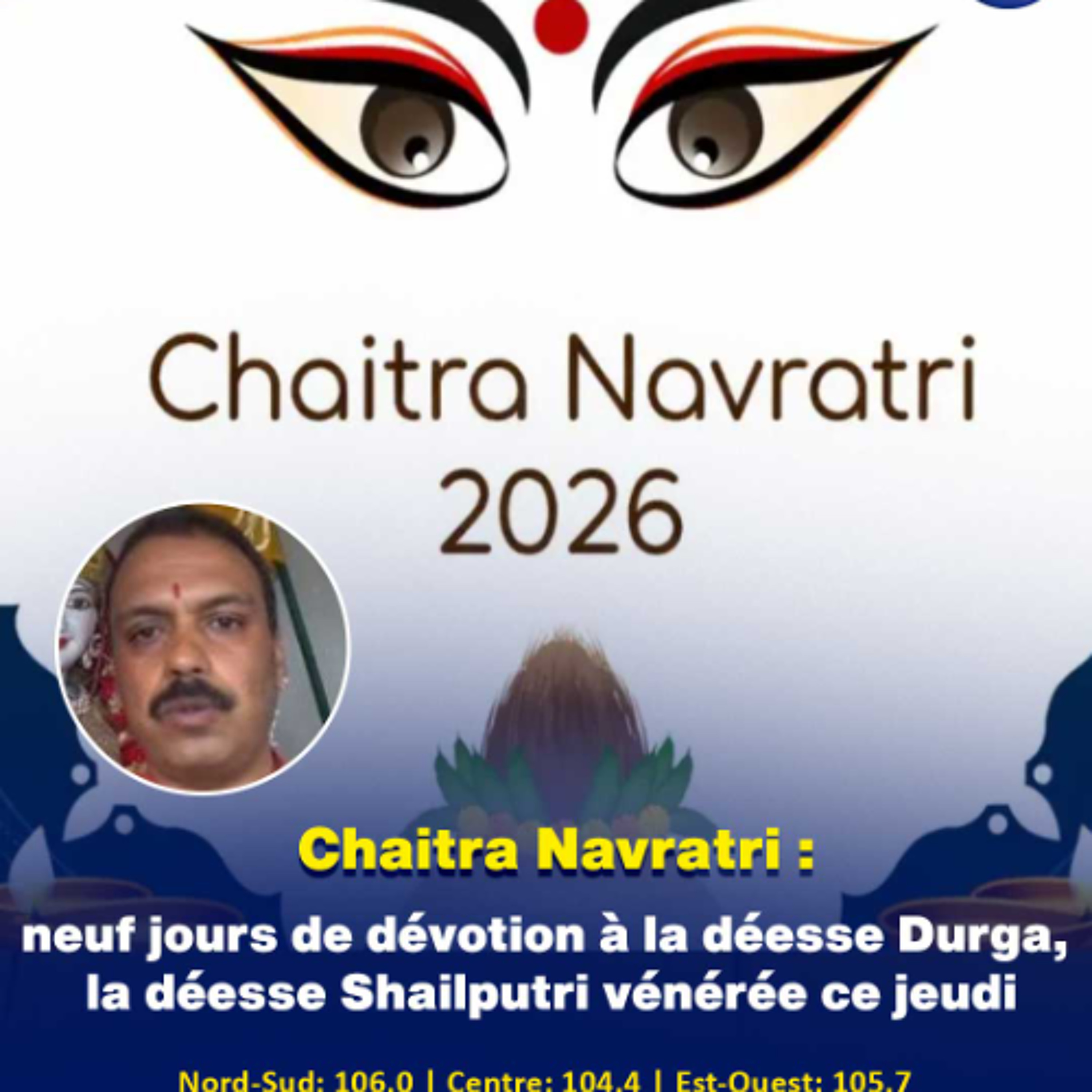 Chaitra Navratri : neuf jours de dévotion à la déesse Durga… la déesse Shailputri vénérée ce jeudi episode artwork