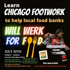 Family-Friendly Chicago Footwork DJ Mix *clean* (for the Will Werk For Food event)