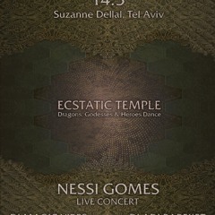 Suzanne Dellal- The biggest Ecstatic Dance gathering in Israel (pre Nessi Gomes concert)