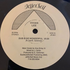Vivan Lee - Dub Is So Wonderful (Rune Cosmic Edit)