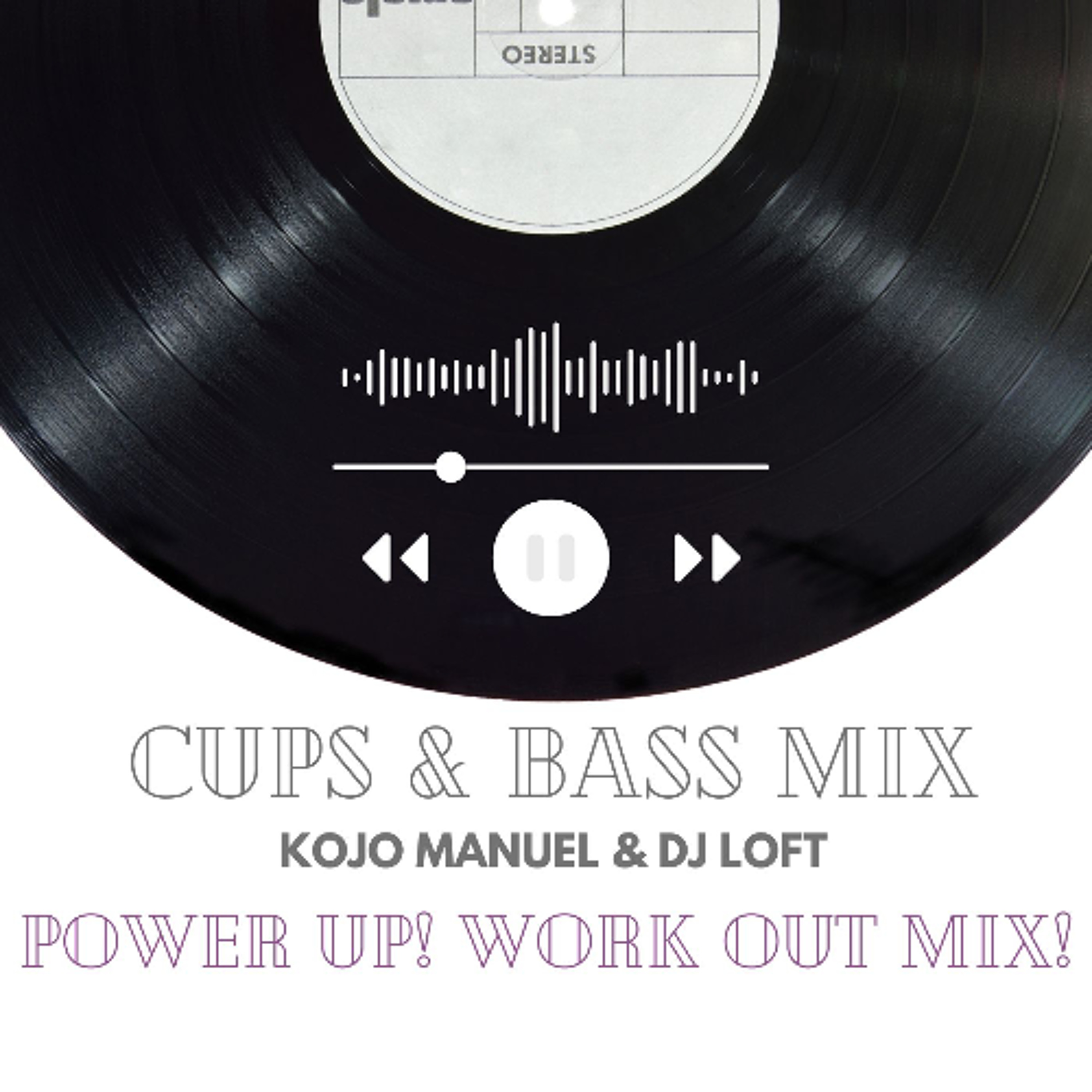 CUPS & BASS MIX WITH KOJO MANUEL & DJ LOFT - Power Up Work Out Mix