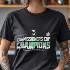 Binghamton Black Bears 2024 Fbhl Final Commissioners Cup Champions Unisex T Shirt