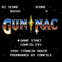 [YM2612 \ SN76489] ~ Gun-Nac: "Stage 2" SEGA Mega Drive Cover