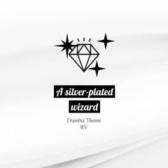 A silver-plated wizard