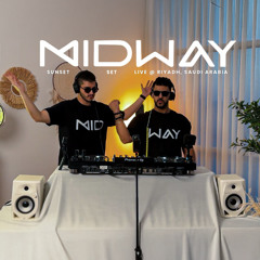 MIDWAY (SA) Sunset Set Live @ Riyadh, Saudi Arabia | Melodic Techno & Techno Peaktime