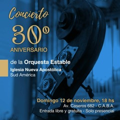 231112 Concierto 30aniversario - Despertad, la voz nos llama. Johann S. Bach